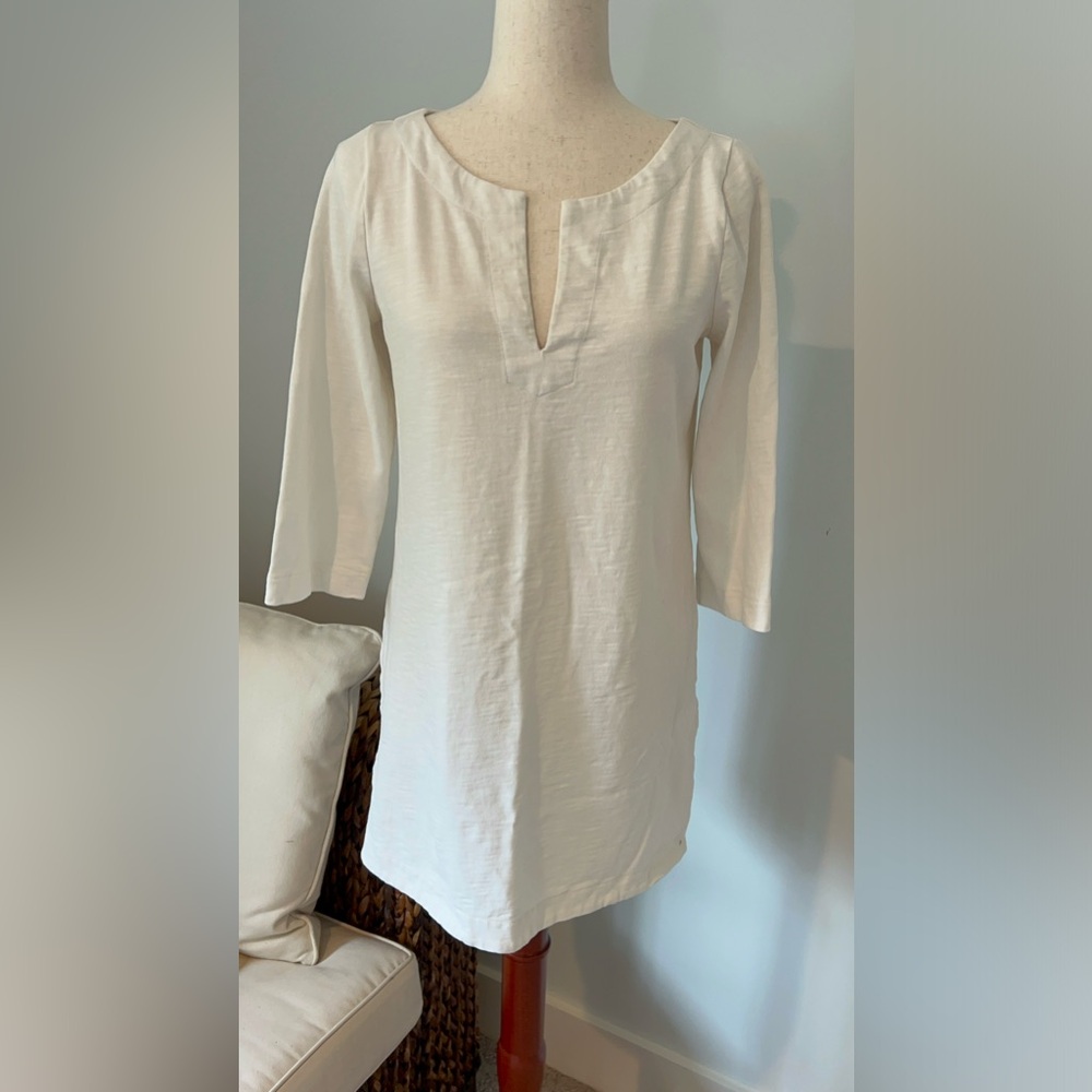 J.Crew White Cotton Tunic